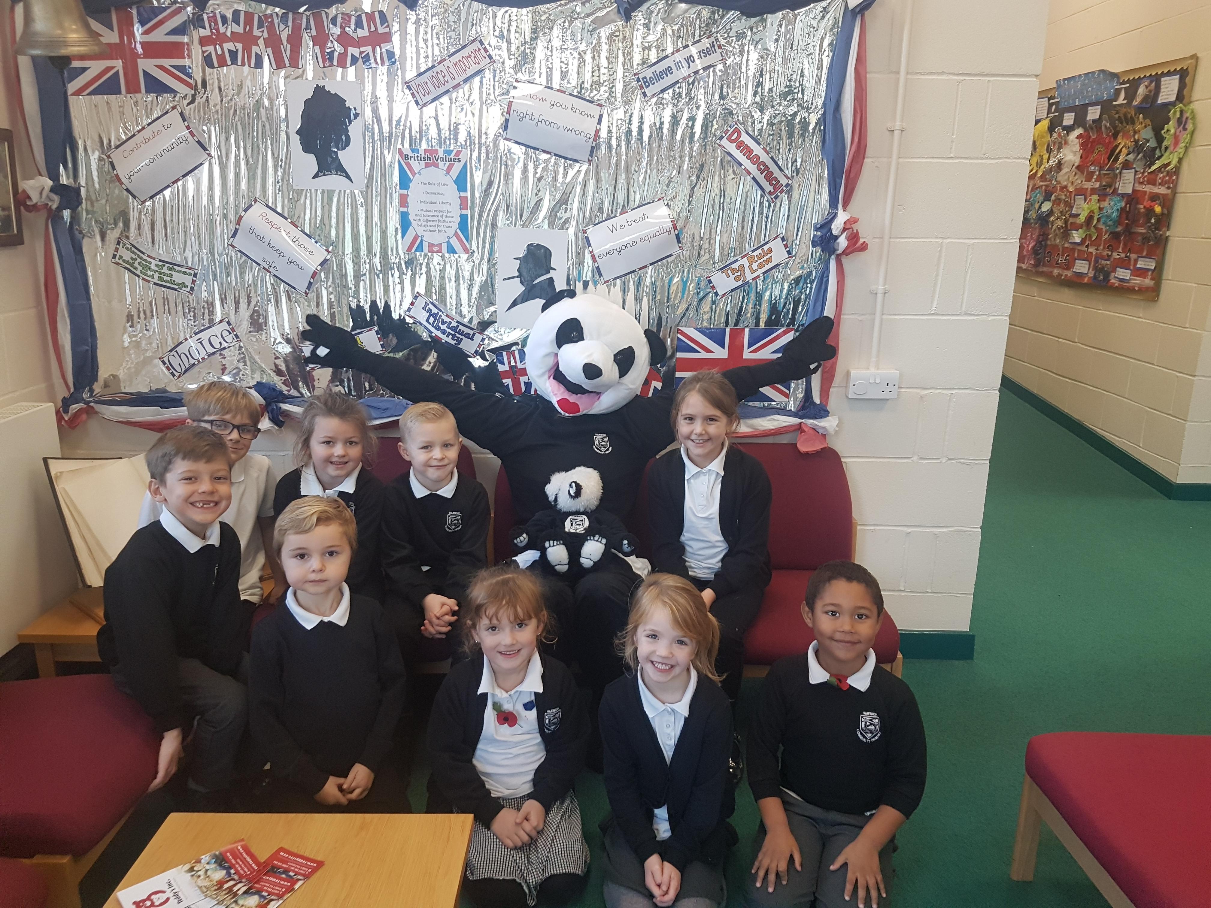 AttendanceTed visiting our school!