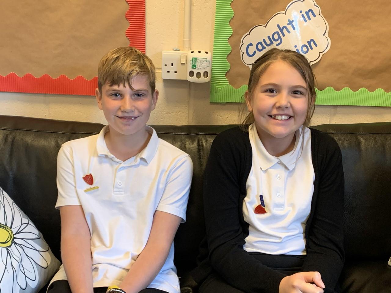 Congratulations to Jack and Matilda - Our new Head Boy and Head Girl for this year.