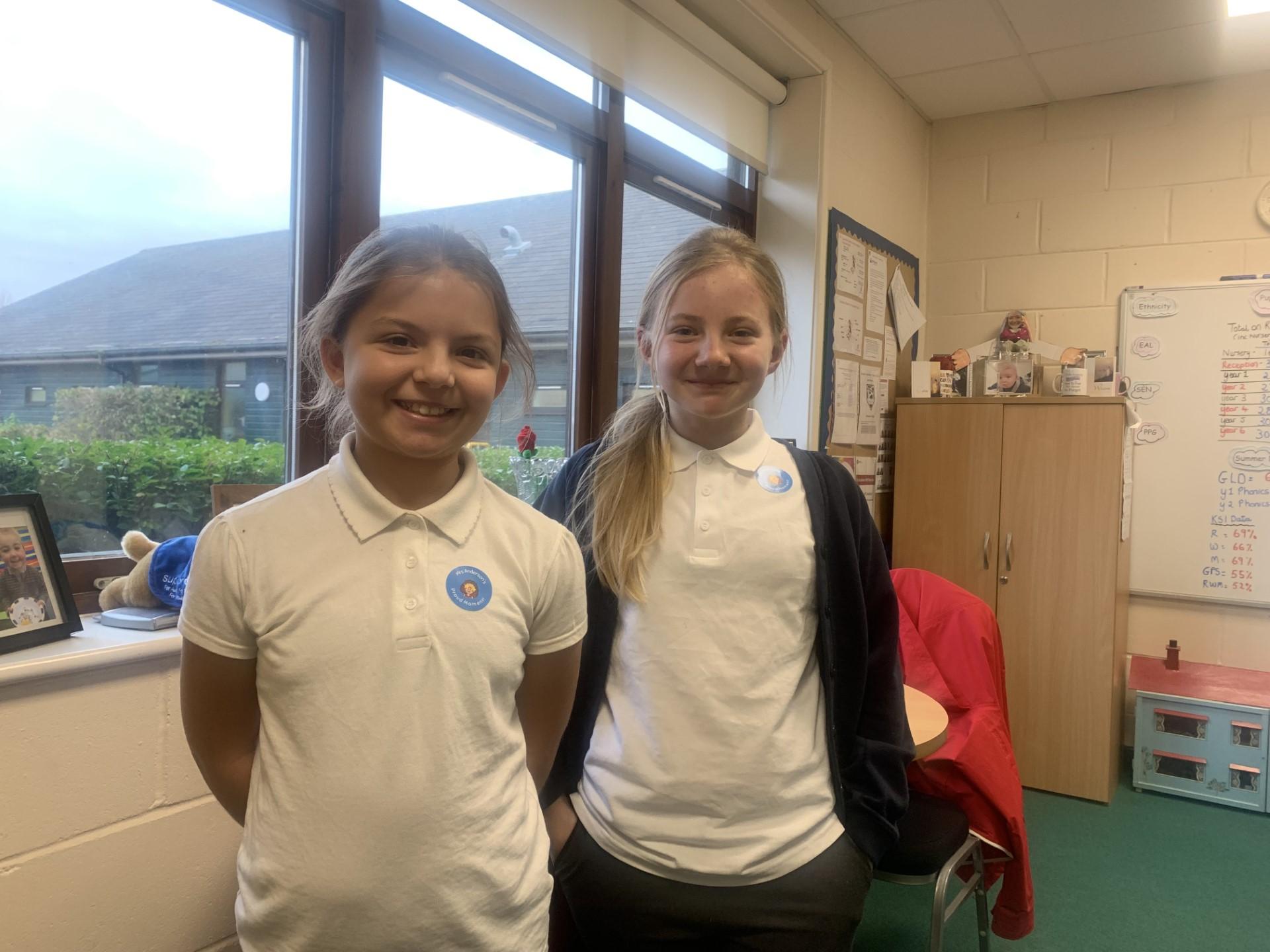 Elsie and Ava are being so considerate and thoughtful towards others.