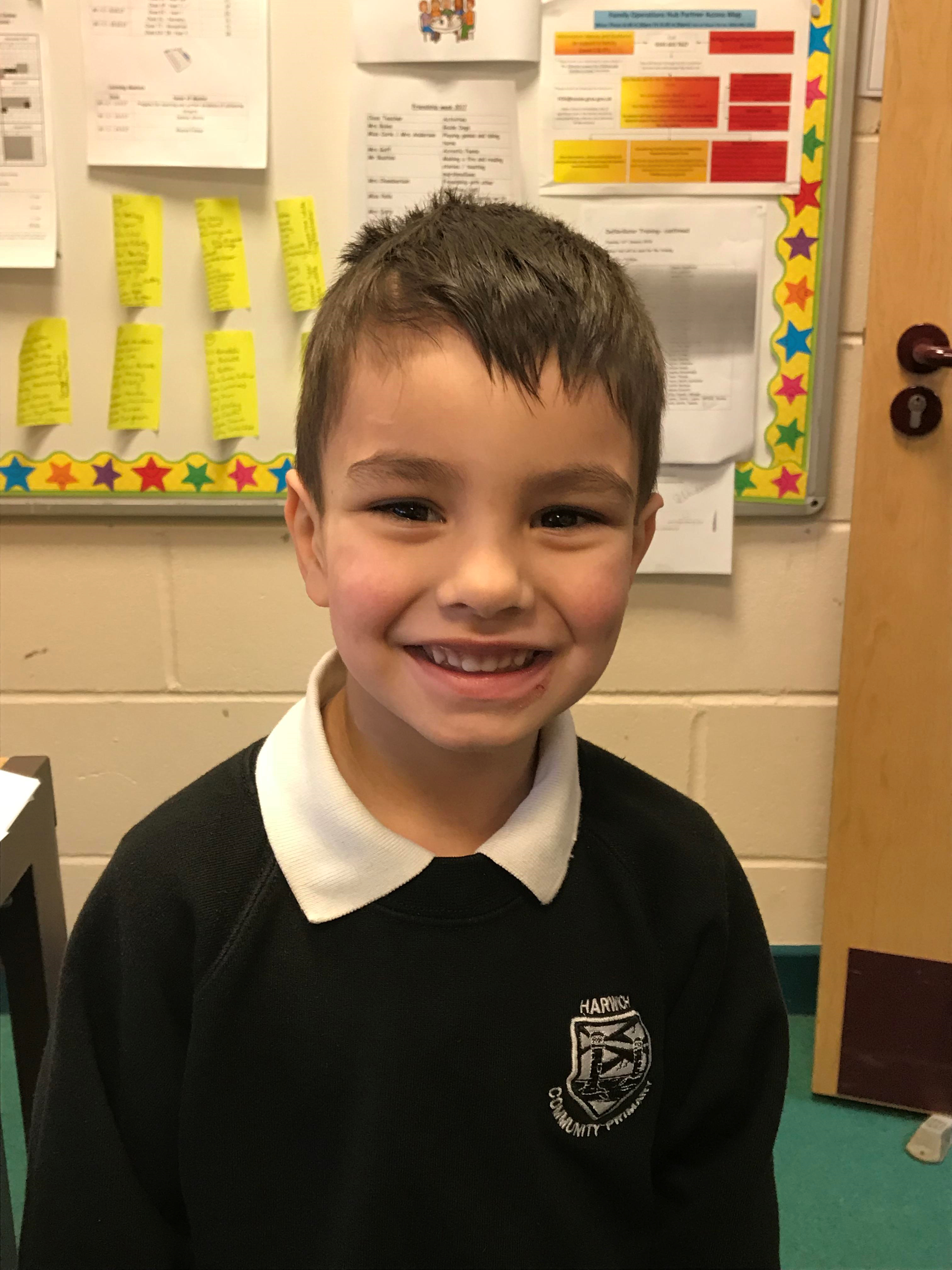 Kaylen was a lovely confident friend! Well done!