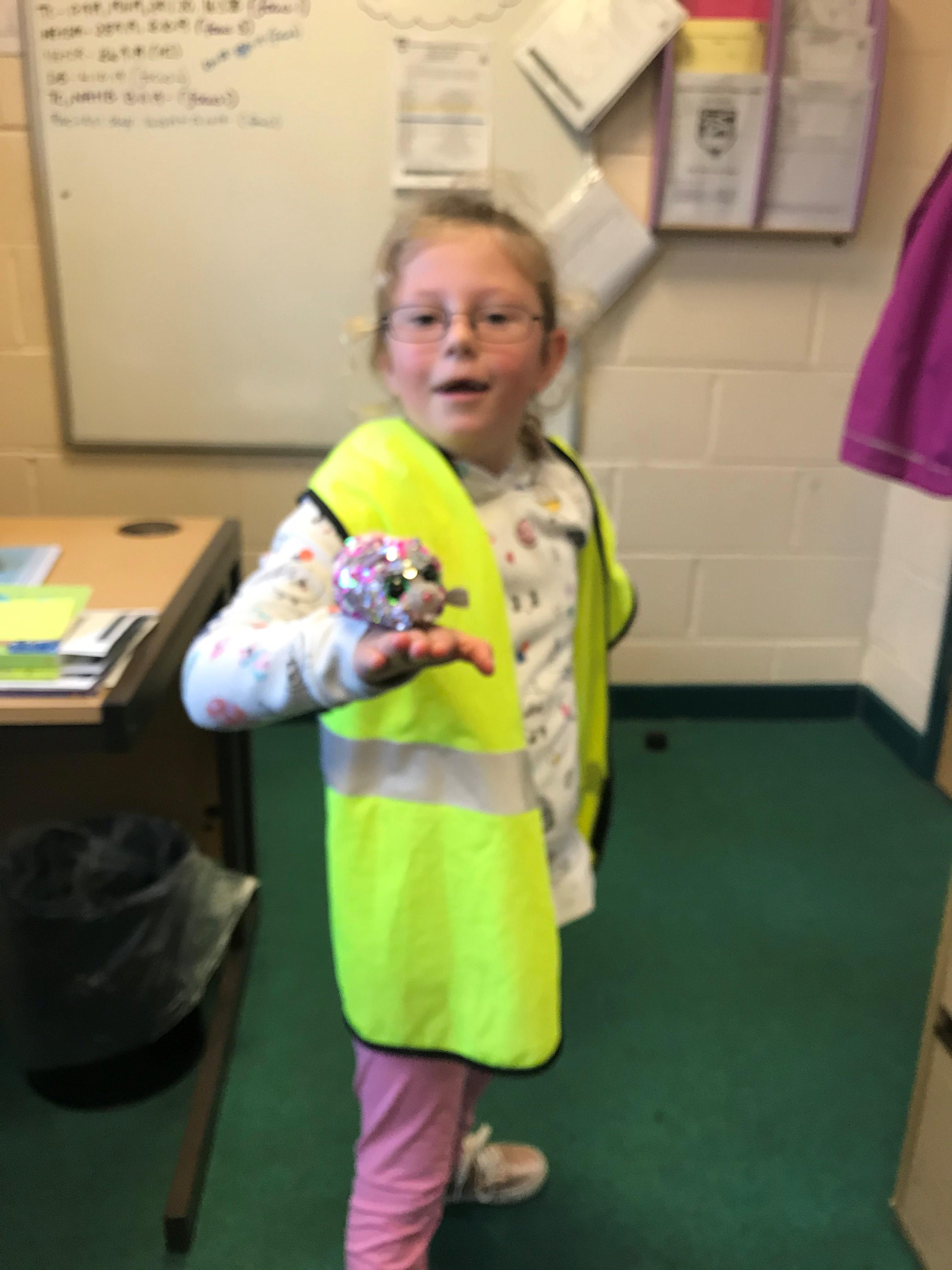 Emilia has been brave as my very own fire marshall