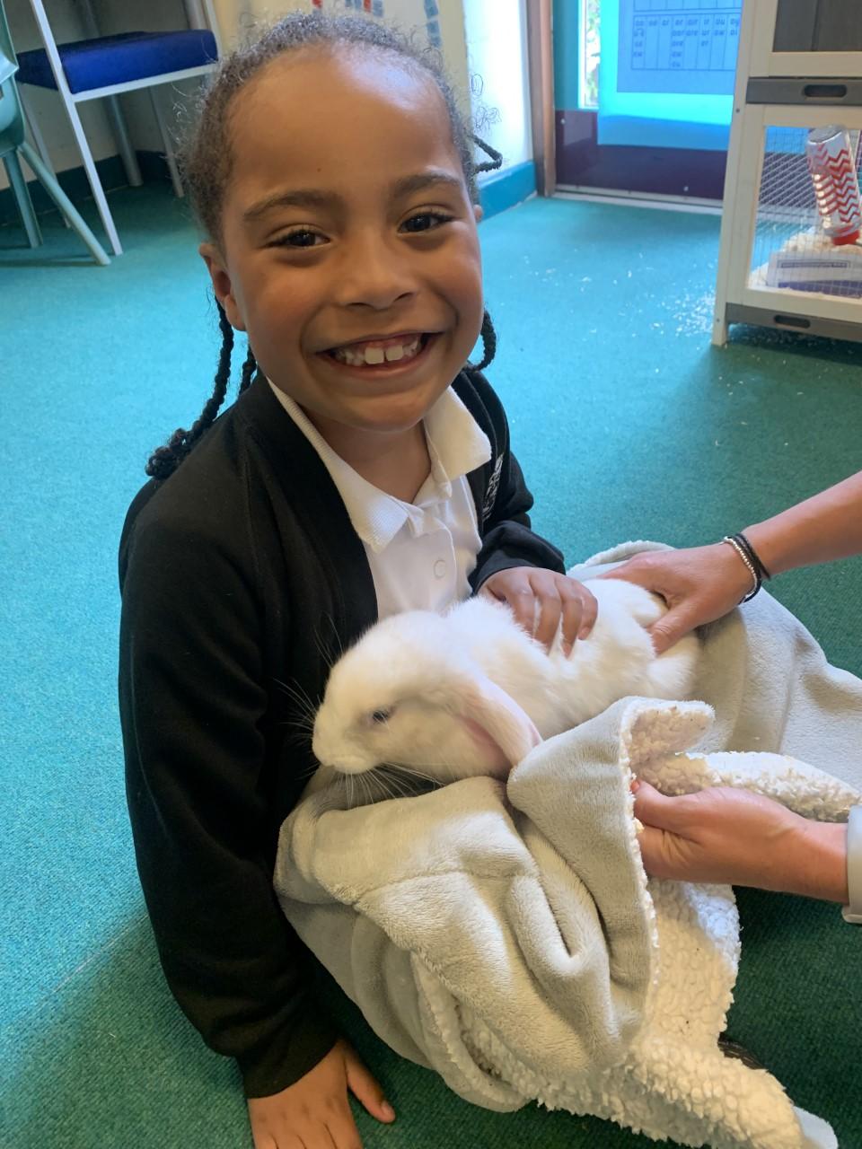 Maleeyah smashed her achievements today- so got Mr Oreo cuddles!