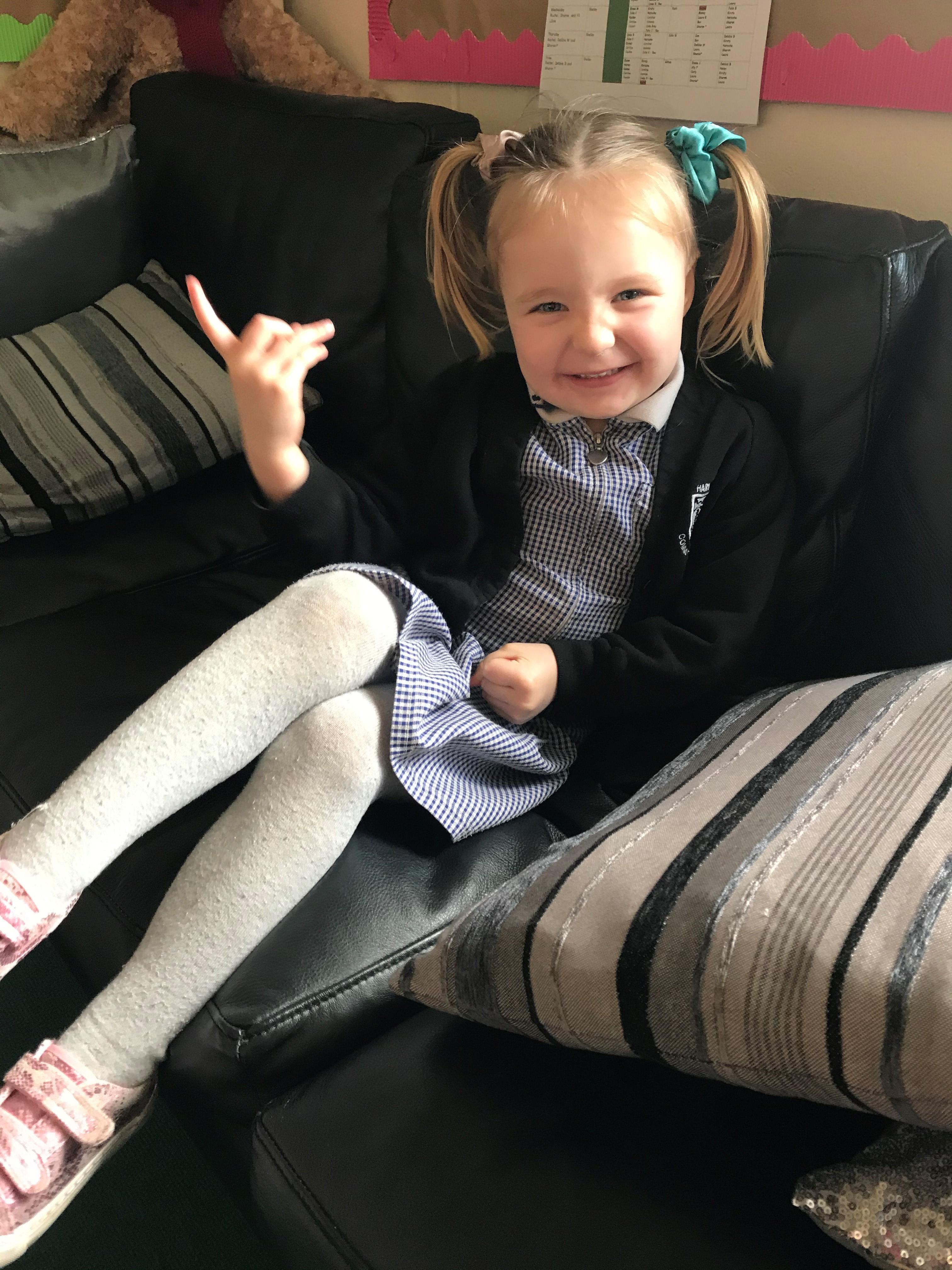 Great work today, Charlotte. What a fab helper!