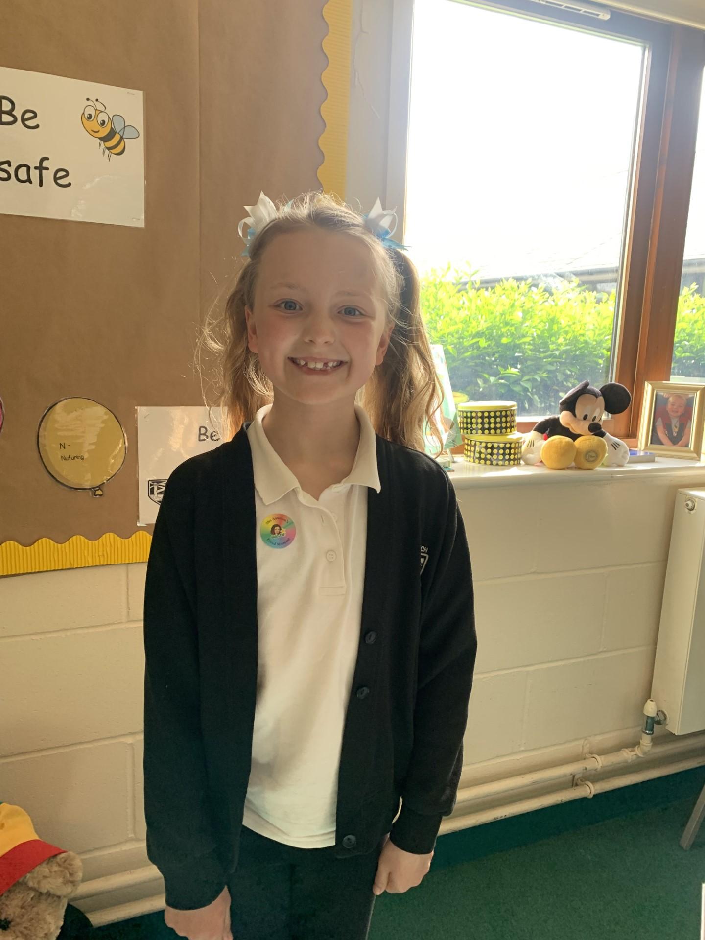 Beau has been the most wonderful big sister to Evie. Well done!