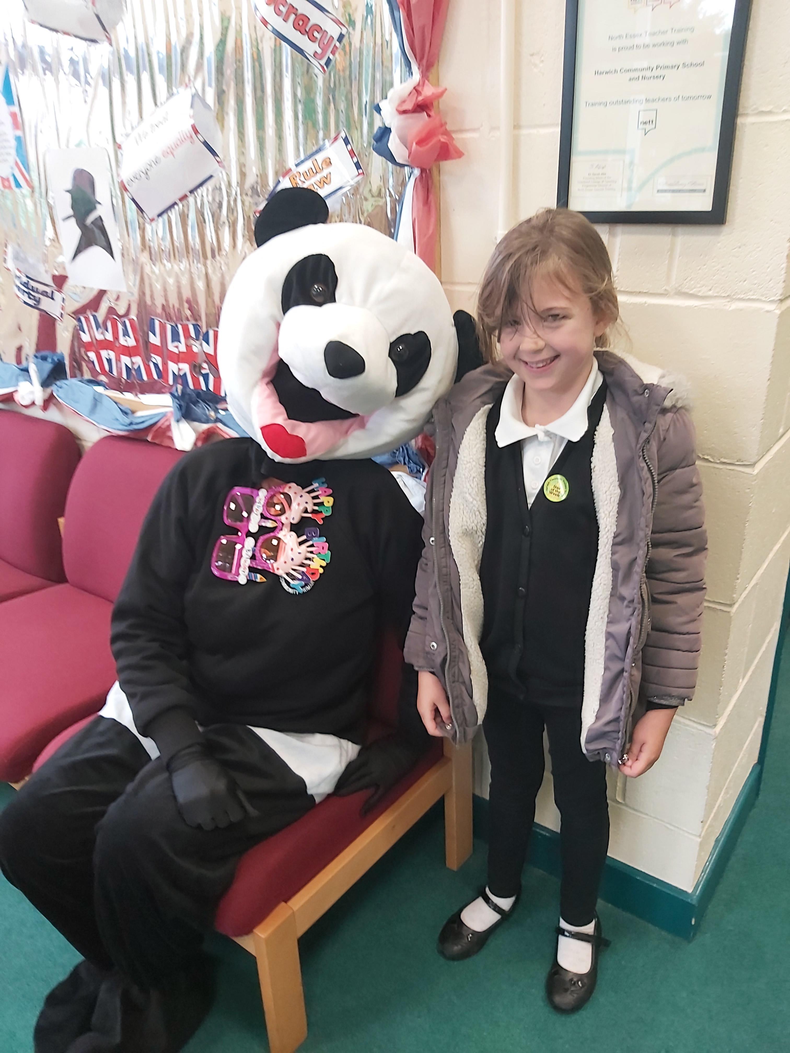 Alexis made me so proud with her good manners. Ted was pleased too.