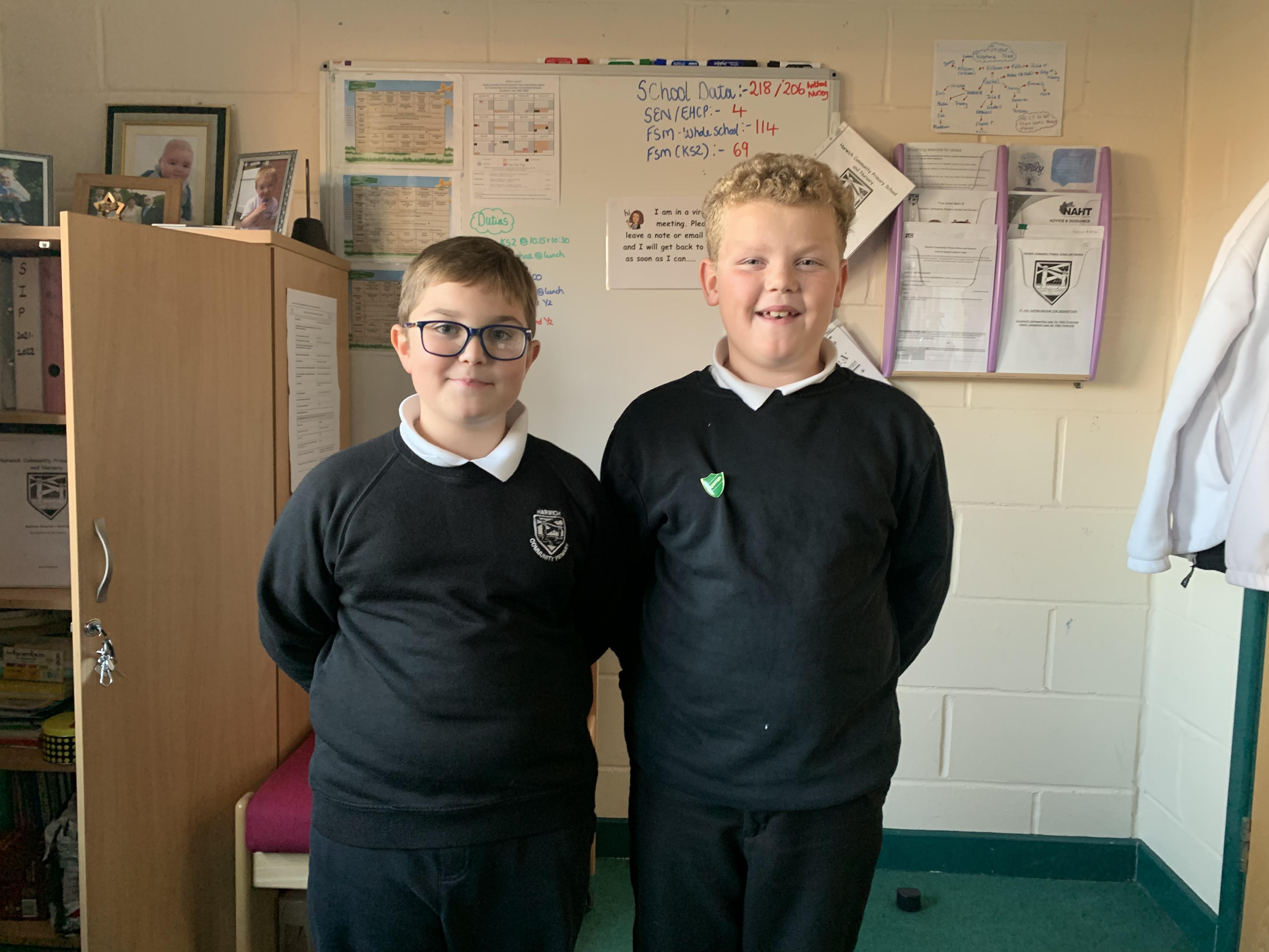 Well done to TJ and Jacob for being super considerate ....