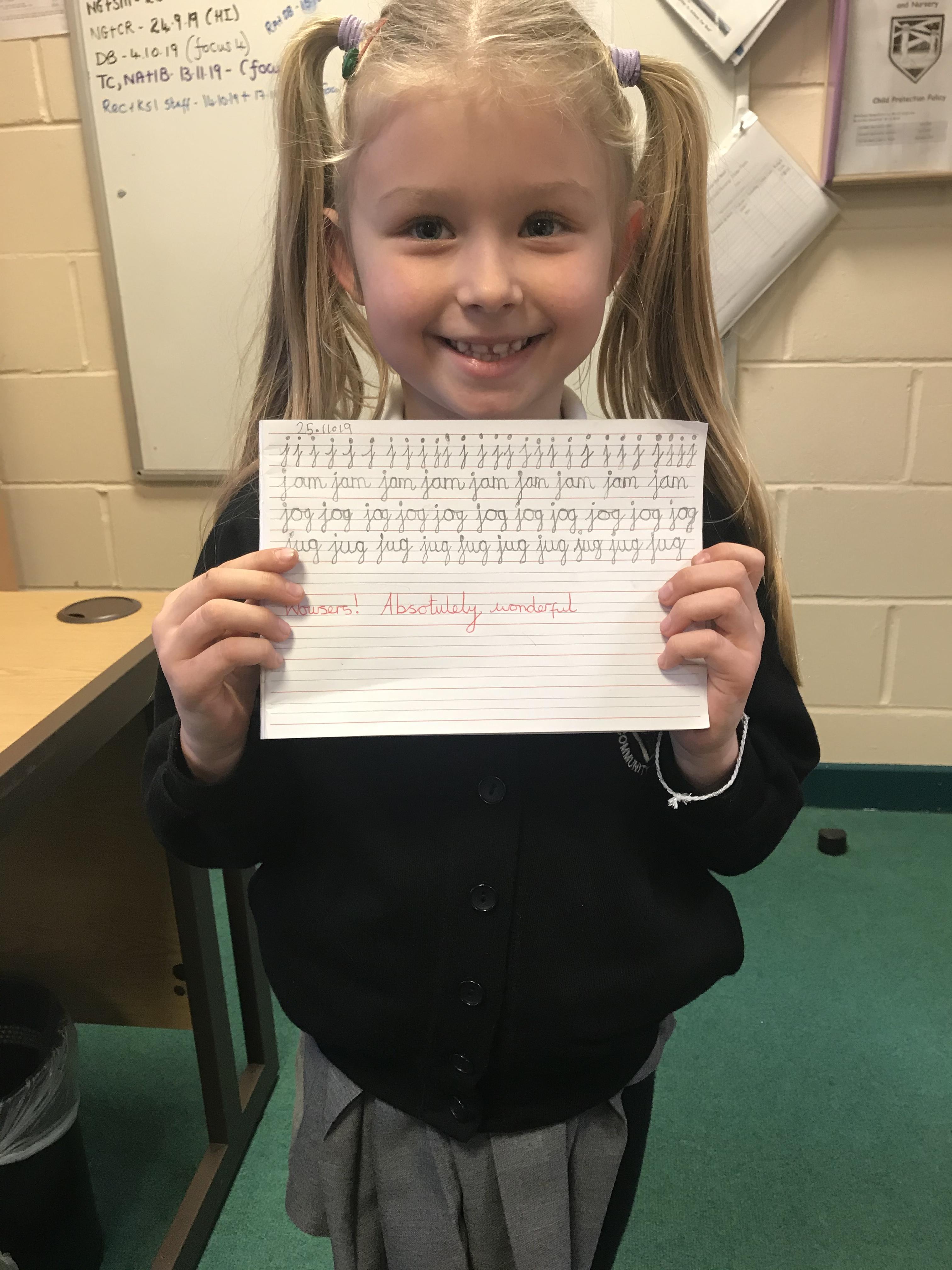 Wowee Wiktoria! So proud of this !