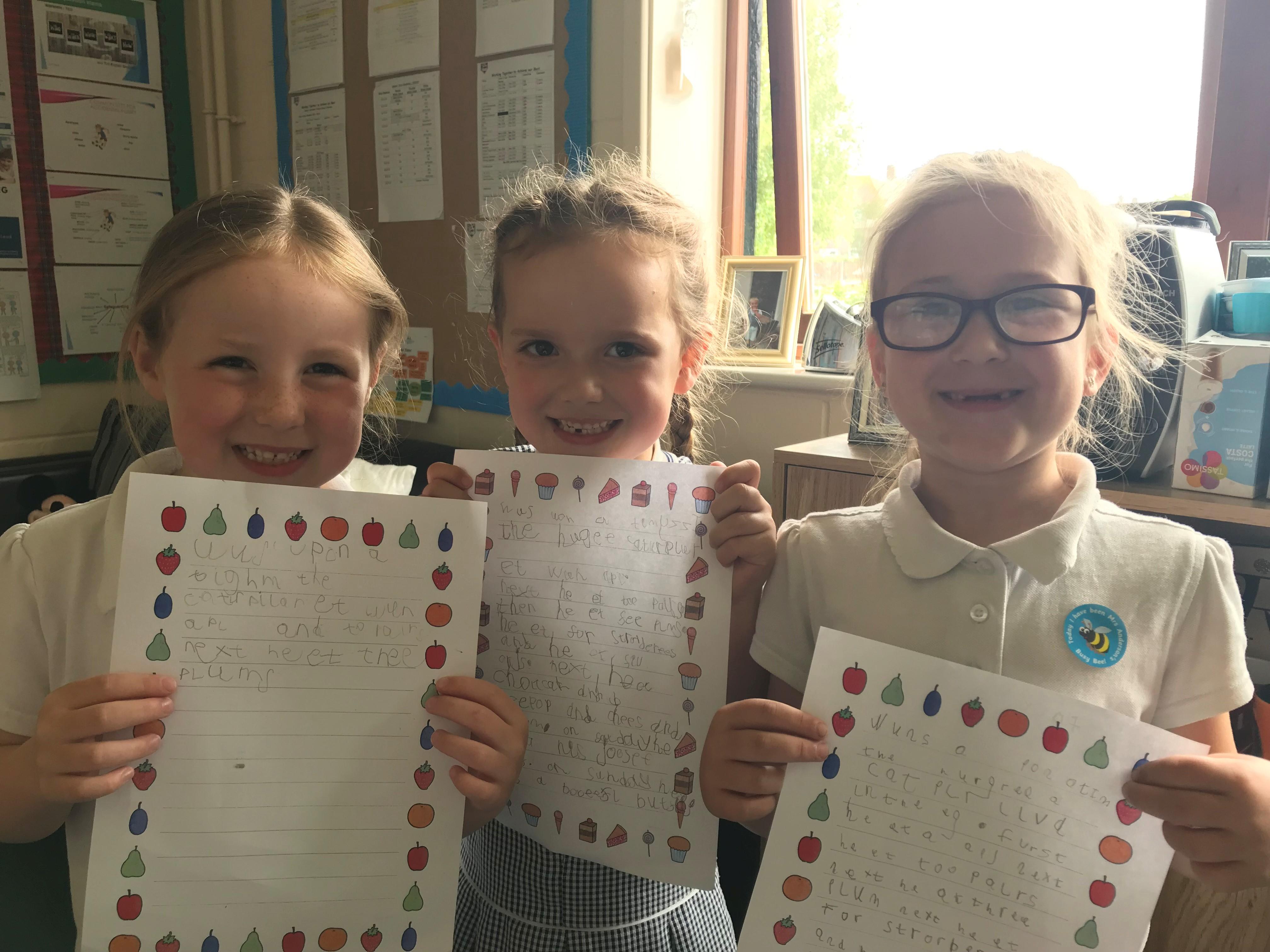 My Busy Bees who wrote their very own story!!