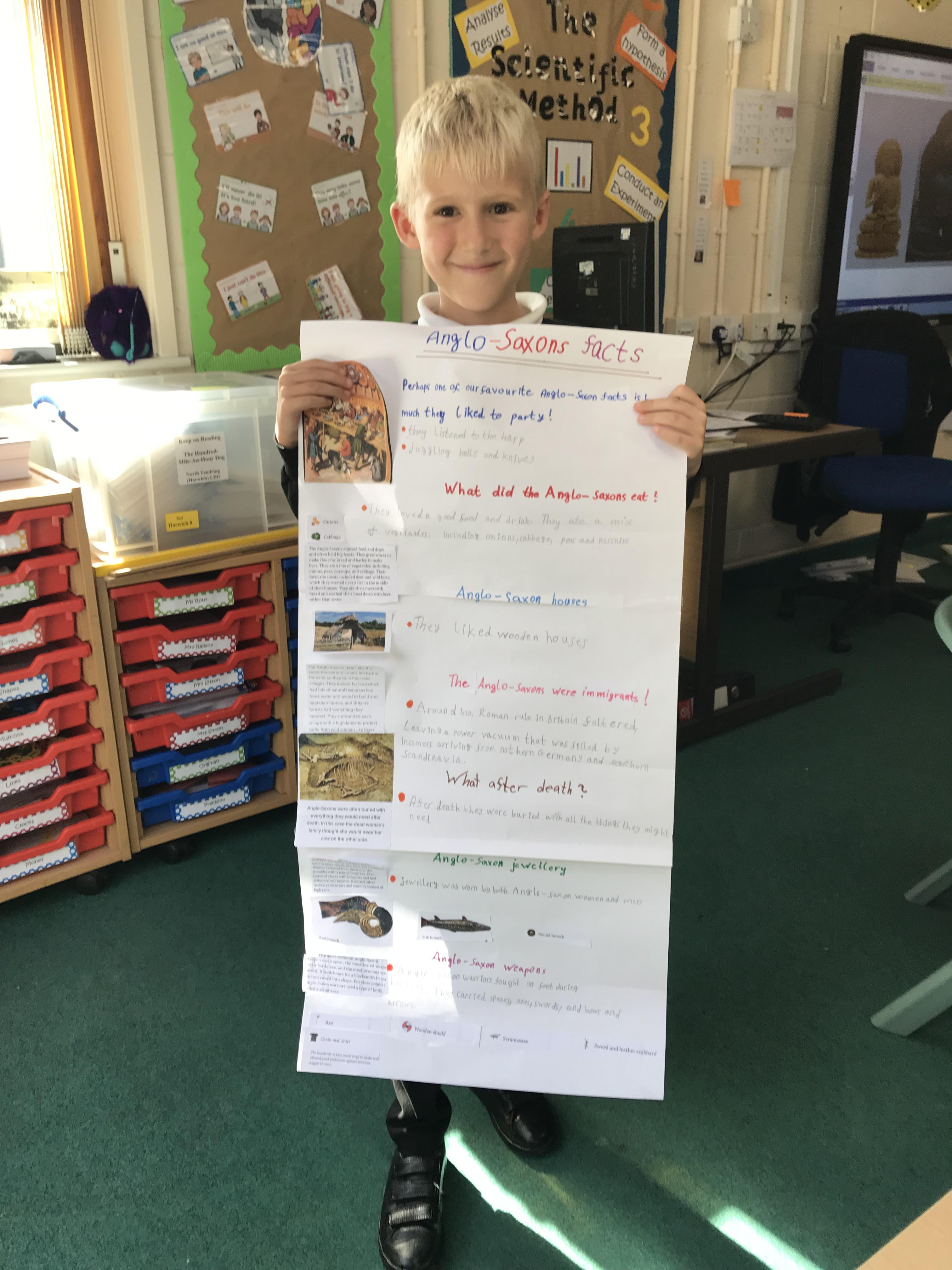 Fantastic homework, Oskar! I'm super proud!