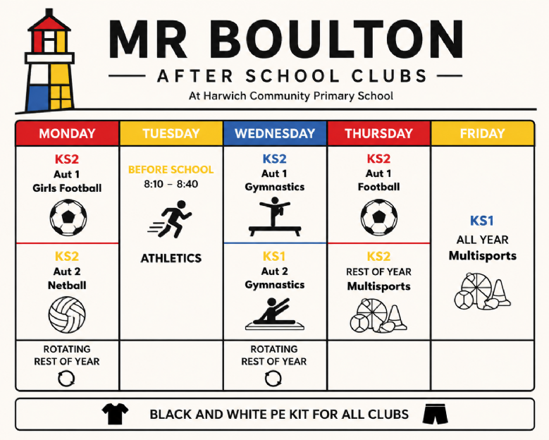 Image of timetable